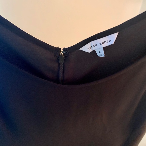 Naked zebra chic little black dress - Picture 5 of 5